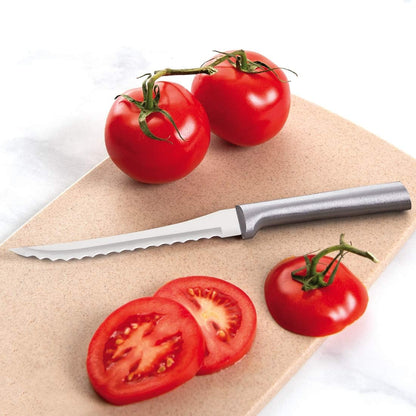Sensational Serrations Gift Set (S54), Silver Handle | 3-Piece Knife Set , Stainless Steel Blade, Silver Cast Aluminum Handle