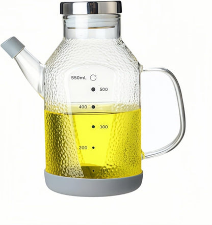 High Borosilicate Glass Oil Bottle,Olive Oil Dispenser for Kitchen | Leak Proof Oil Bottle,Olive Oil Dispenser, Soy Sauce Dispenser ,Vinegar Dispenser, Oil Container ,Oil Dispenser For Kitchen
