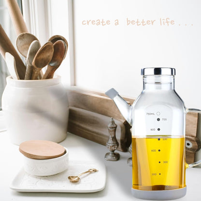 High Borosilicate Glass Oil Bottle,Olive Oil Dispenser for Kitchen | Leak Proof Oil Bottle,Olive Oil Dispenser, Soy Sauce Dispenser ,Vinegar Dispenser, Oil Container ,Oil Dispenser For Kitchen