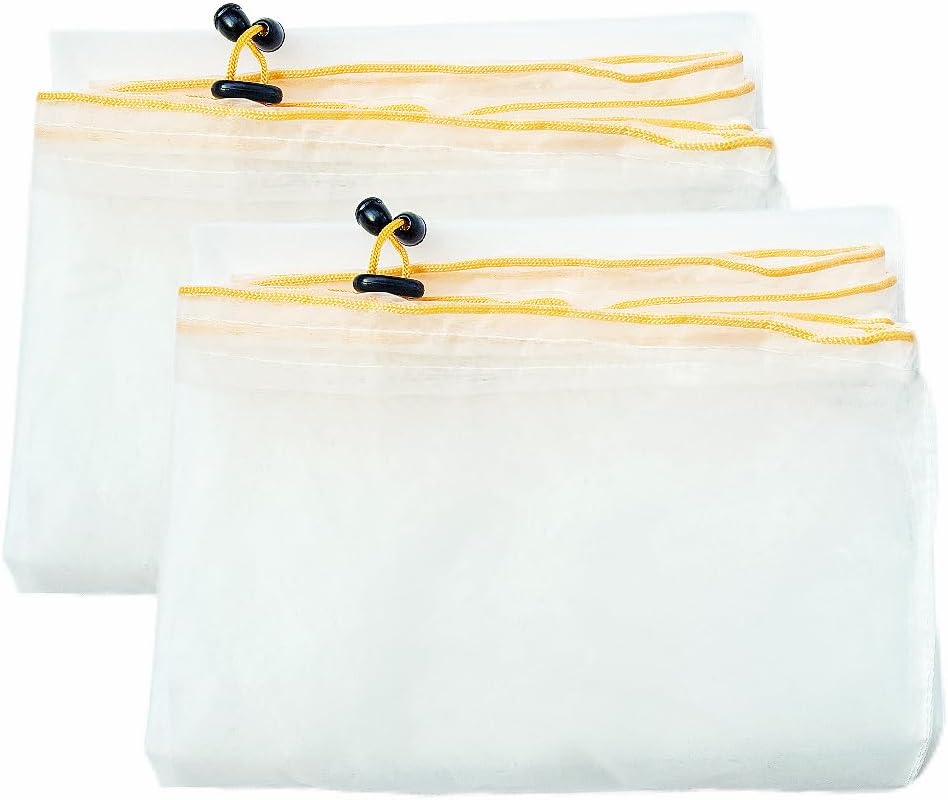 Honey Filter, 5 Gallon Ultrafine mesh Honey Filter Bags 2 PCS
