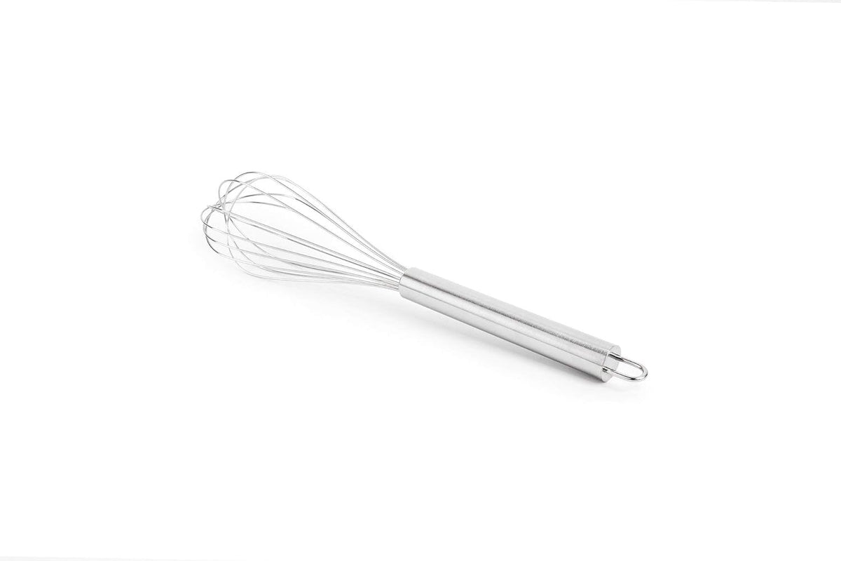 Fox Run 8-Inch Flat Coil Whisk, 8.25 x 1.5 x 1.25, Metallic