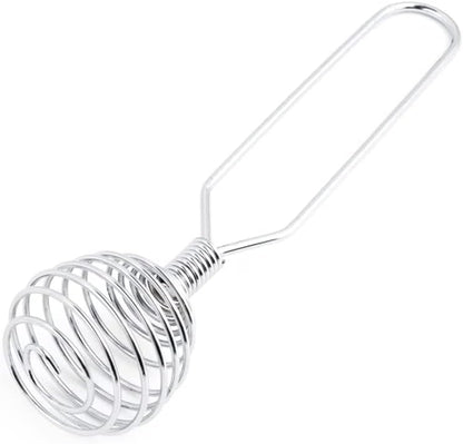 Fox Run 8-Inch Flat Coil Whisk, 8.25 x 1.5 x 1.25, Metallic