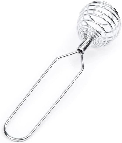 Fox Run 8-Inch Flat Coil Whisk, 8.25 x 1.5 x 1.25, Metallic