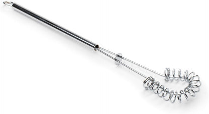 Fox Run 8-Inch Flat Coil Whisk, 8.25 x 1.5 x 1.25, Metallic