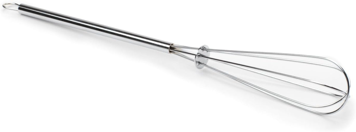 Fox Run 8-Inch Flat Coil Whisk, 8.25 x 1.5 x 1.25, Metallic