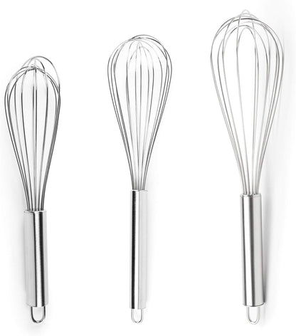 Fox Run 8-Inch Flat Coil Whisk, 8.25 x 1.5 x 1.25, Metallic