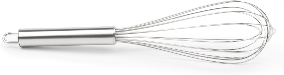 Fox Run 8-Inch Flat Coil Whisk, 8.25 x 1.5 x 1.25, Metallic