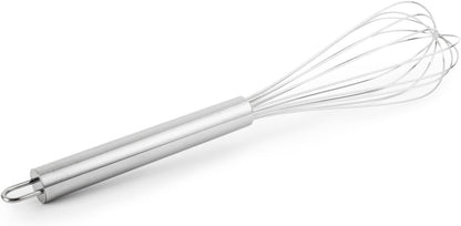Fox Run 8-Inch Flat Coil Whisk, 8.25 x 1.5 x 1.25, Metallic