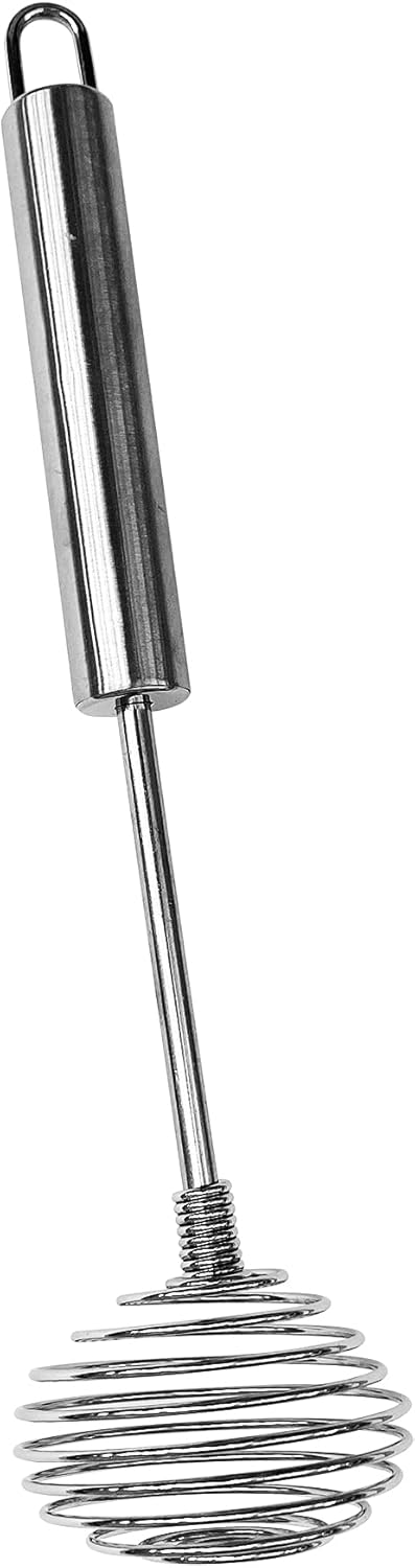 Fox Run 8-Inch Flat Coil Whisk, 8.25 x 1.5 x 1.25, Metallic