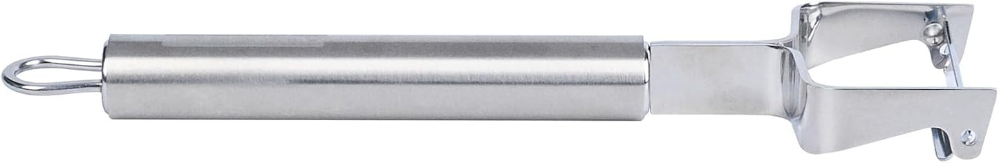 Stainless Steel Julienne Vegetable Peeler - German Standard Kitchen Peeler Dishwasher Safe, Sharp Blades, Ergonomic Handle - Potato Peeler for Potato, Apple, Cucumber