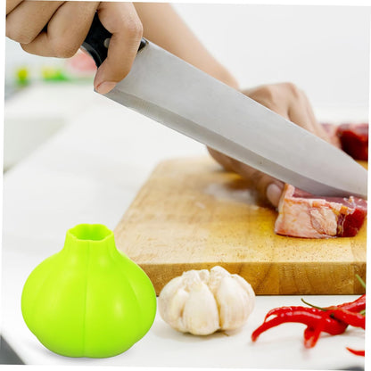 Garlic Skin Remover Silicone Peeler Compact for Everyday Cooking Use