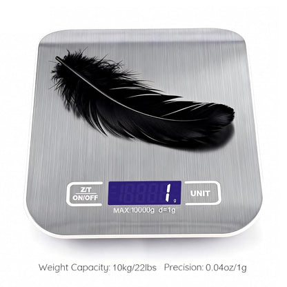 Type-C Fast Charging Rechargeable Shipping Scale, Digital Kitchen Scale,Food Scale Weight Grams and Ounces for Baking Cooking and Meal Prep, 22lb/10kg