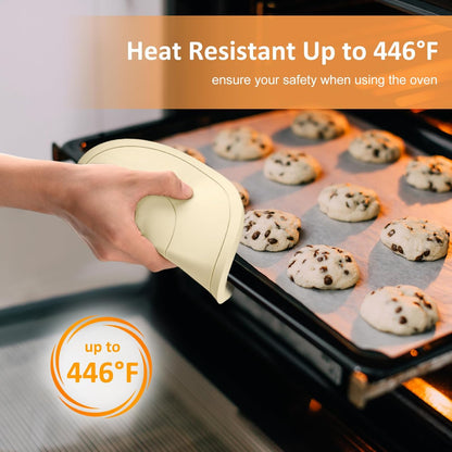 Silicone Trivets for Hot Pots and Pans, Pot Holders Hot Pads 6 Pack Silicone Mats for Kitchen Counter, Soft Durable Drying Mat, Jar Opener and Coasters (Brown)