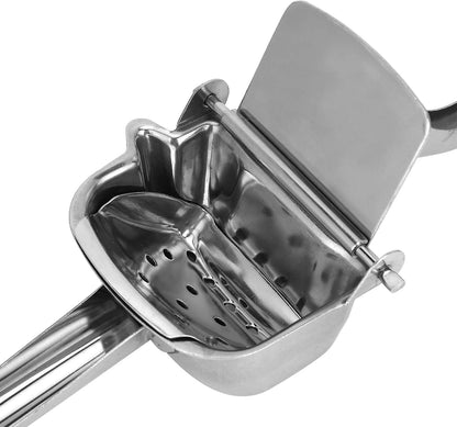 Manual Juicer, 304 Stainless Steel Lime Squeezer Tomato Press Manual Citrus Juicer with Comfortable Handle Kitchen Accessories Fresh Fruit Juice Extractor for Lemon Grape Fruit