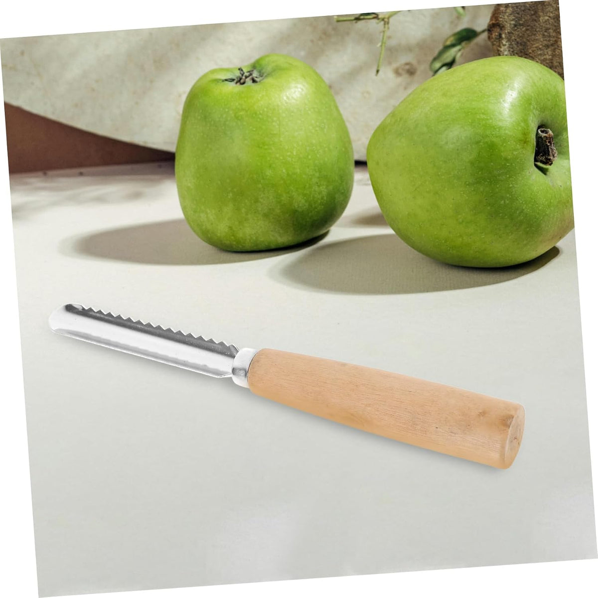 Fruit Core Remover Tool Fruit Pitter with Serrated and Smooth Edges Manual Seed Corer for Cherry Pear Peach Red Date 2 pack 8.26 in