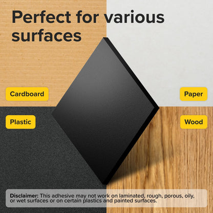 Super Sticky Adhesive Magnetic Strips, 12x1.5" (30x3.8cm)