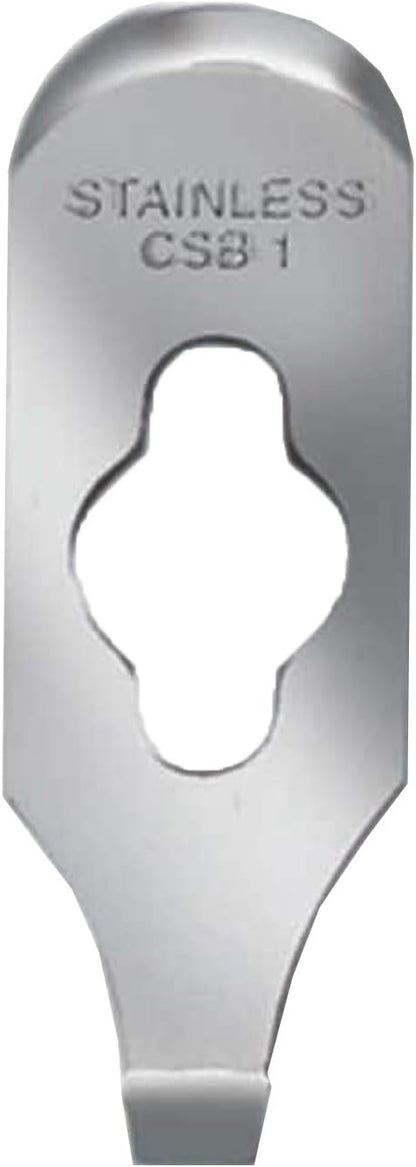 CS6 Soft-Grip Contour Scraper Set with 6 Blades and Blade File