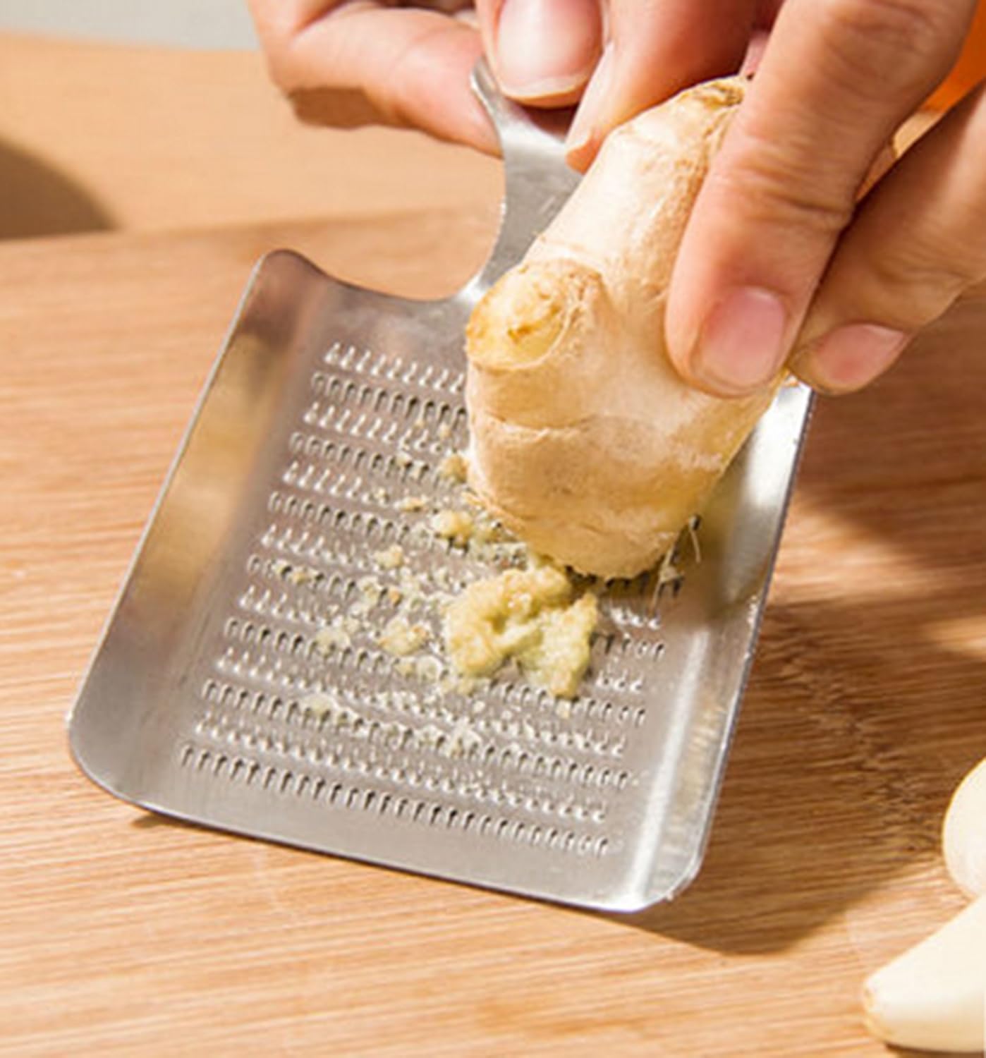 Stainless Steel Nutmeg Chocolate and Ginger Grater, 4.3" x 3"