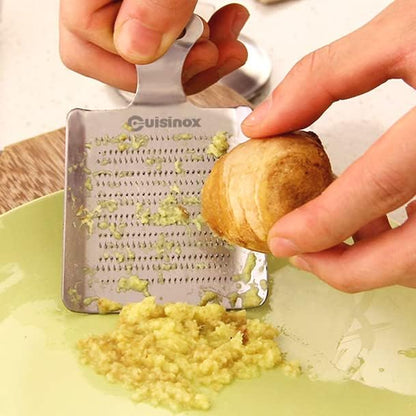 Stainless Steel Nutmeg Chocolate and Ginger Grater, 4.3" x 3"