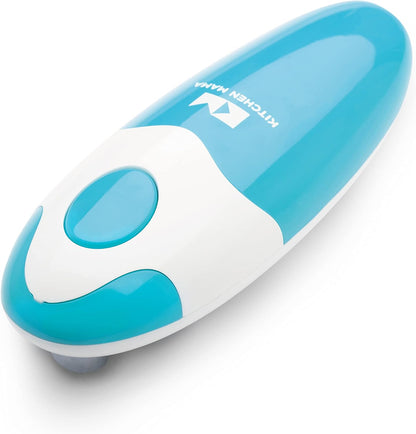 Auto Electric Can Opener, Battery Operated, Teal
