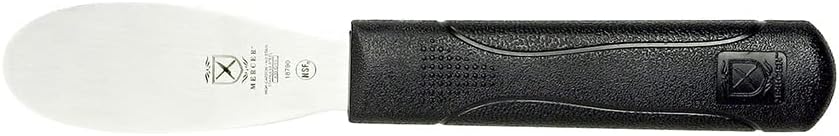 Millennia Bench Scraper, 5 7/8 Inch X 3 1/2 Inch Blade, Black Handle