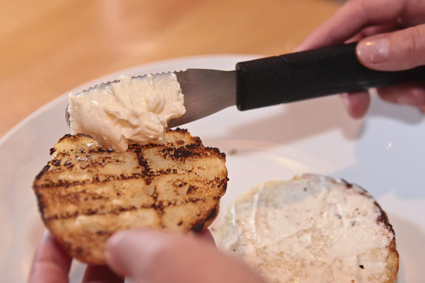 Millennia Bench Scraper, 5 7/8 Inch X 3 1/2 Inch Blade, Black Handle