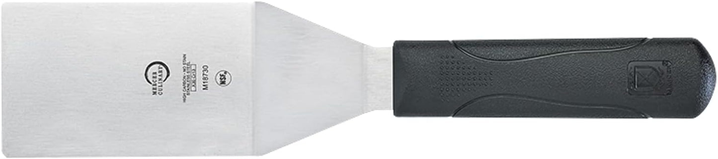Millennia Bench Scraper, 5 7/8 Inch X 3 1/2 Inch Blade, Black Handle