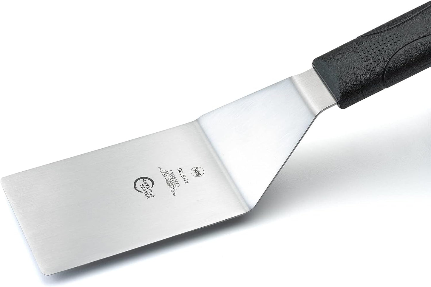 Millennia Bench Scraper, 5 7/8 Inch X 3 1/2 Inch Blade, Black Handle