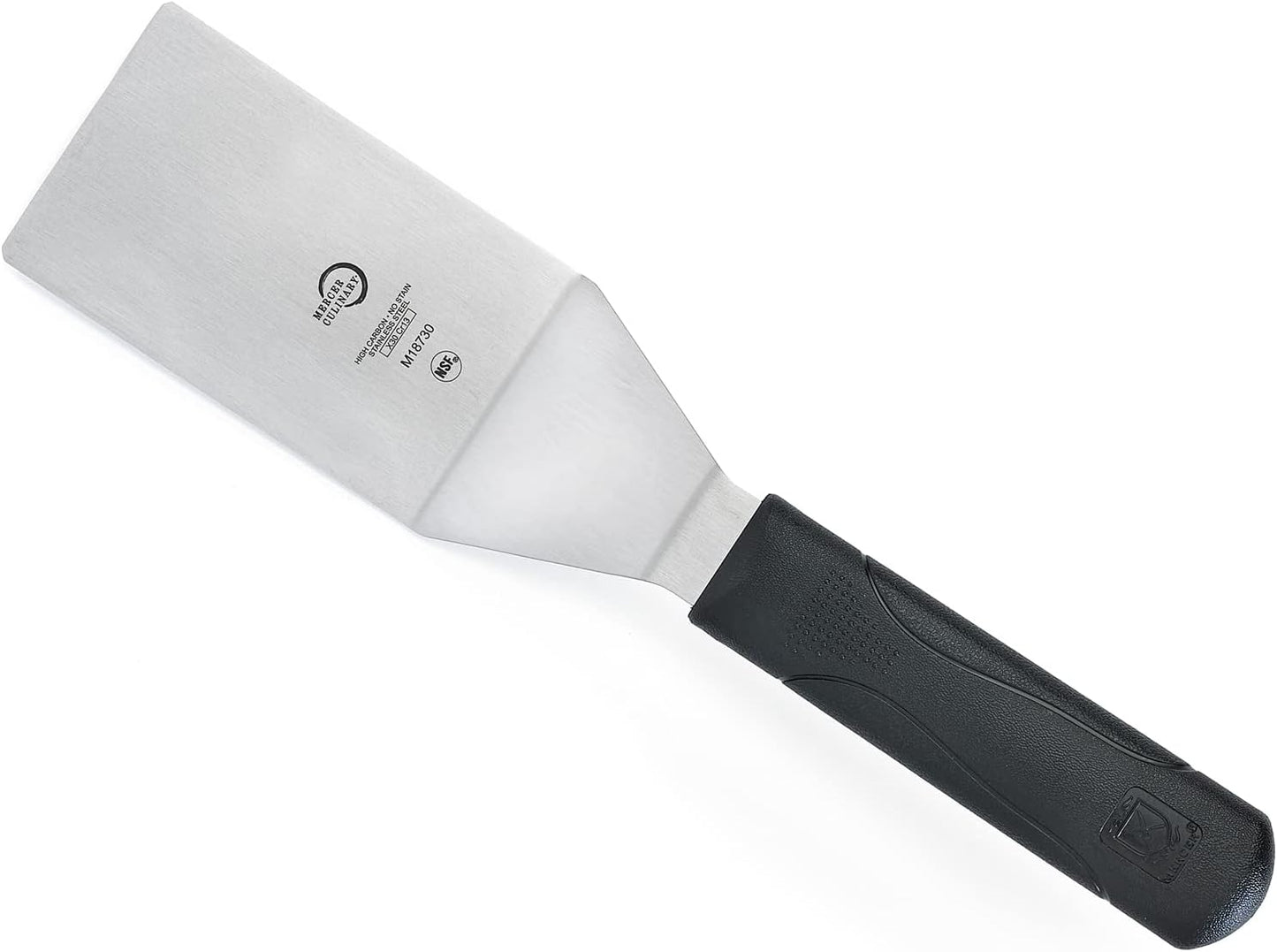 Millennia Bench Scraper, 5 7/8 Inch X 3 1/2 Inch Blade, Black Handle