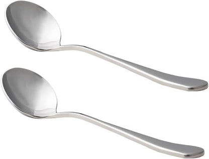 Professional Coffee Cupping Spoon, Stainless Steel, Black