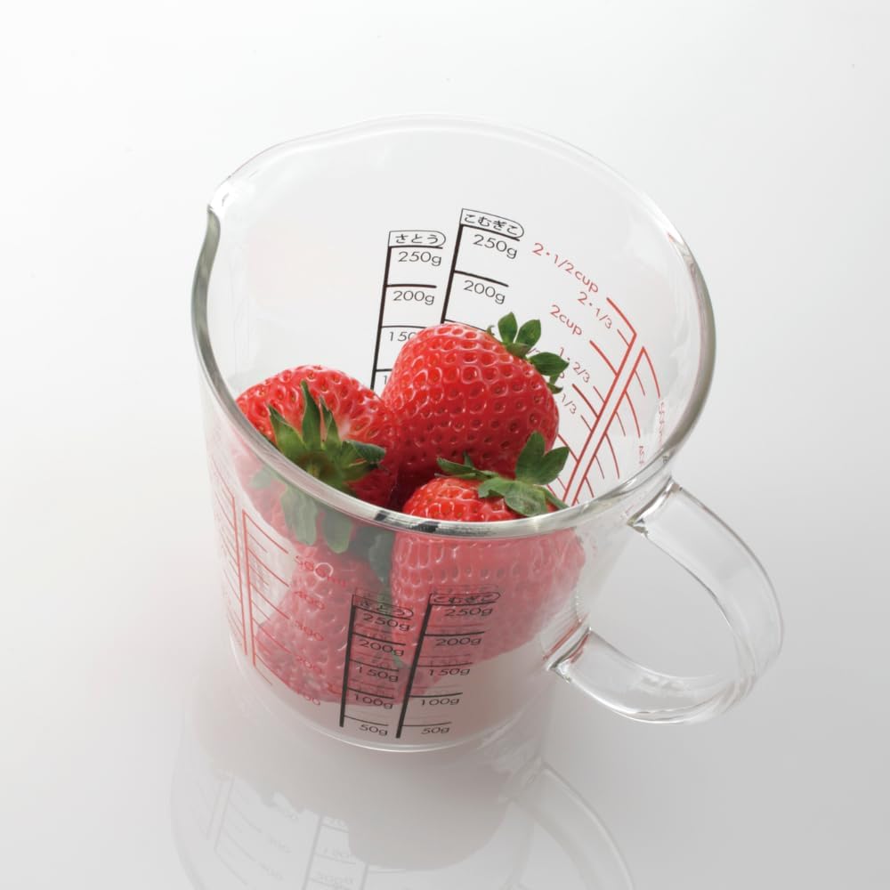 Heatproof Glass Measuring Cup with Handle, 200ml