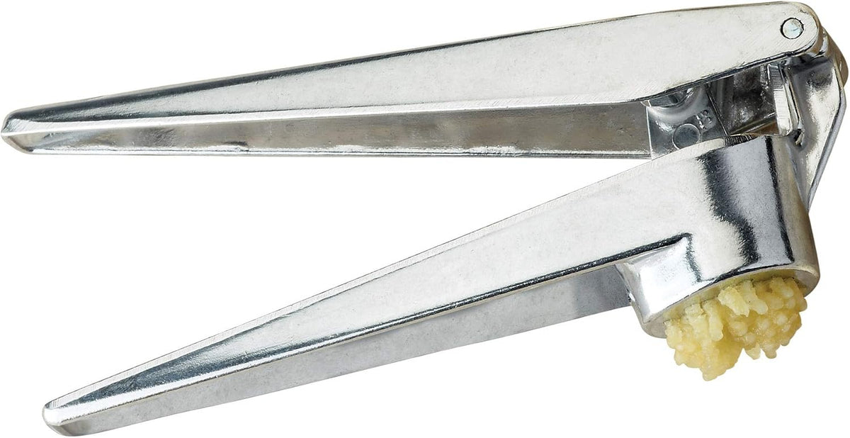 No-Peel, Self Cleaning Garlic Press, 6.25 x 1-Inches, the Italian Market Original since 1906