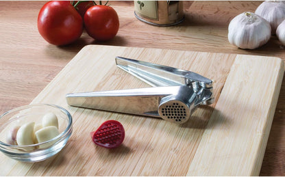 No-Peel, Self Cleaning Garlic Press, 6.25 x 1-Inches, the Italian Market Original since 1906