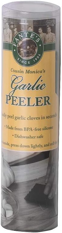 No-Peel, Self Cleaning Garlic Press, 6.25 x 1-Inches, the Italian Market Original since 1906