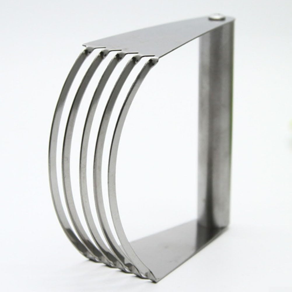 Stainless Steel Pastry Cutter with Soft Grip for Cake Dough and Butter Cutting, Non- Flour Mixer for Baking, Dishwasher Safe Handheld Dough for Blender(A)