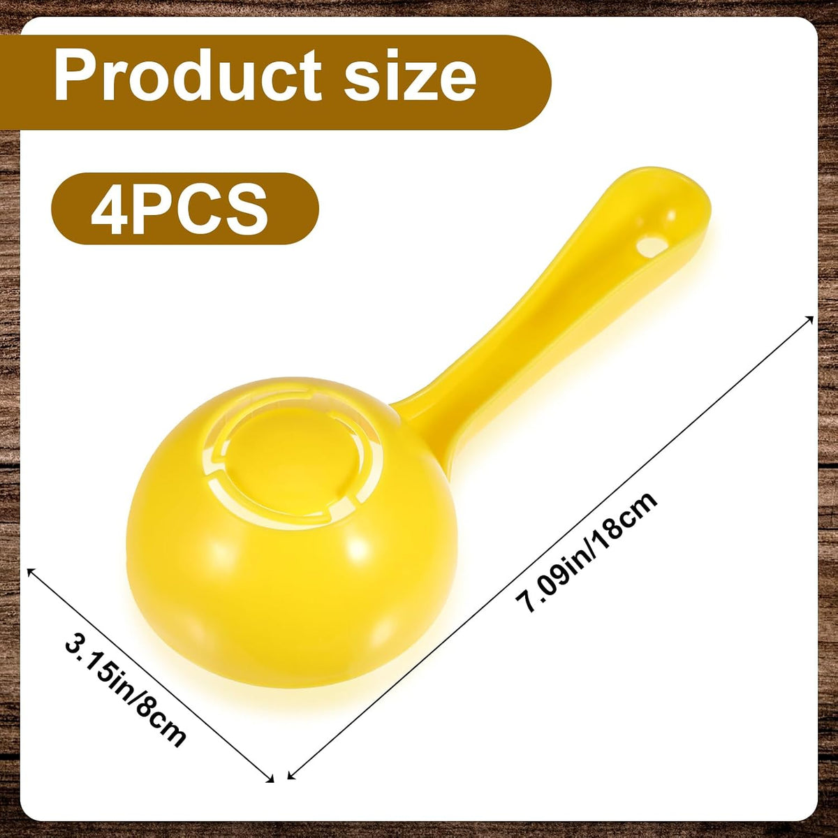 Rice Paddle Scoop Mold For Rice Ball Making, Non-stick Sushi Mold Rice Ball Scooper for Rice Sushi Making, Rice Ball Spoon Sushi Making Tools Yellow for Home Kitchen Restaurant