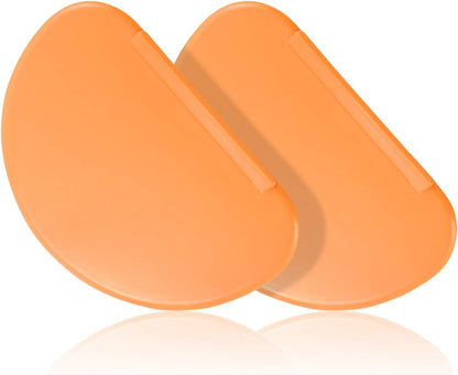 2 Pcs Bowl Scraper Dough Bench Scraper Baking Flexible Spatula