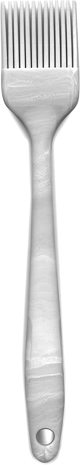 Silicone Mini Pastry Brush, Marble 8.25" x 1.88" x .5"
