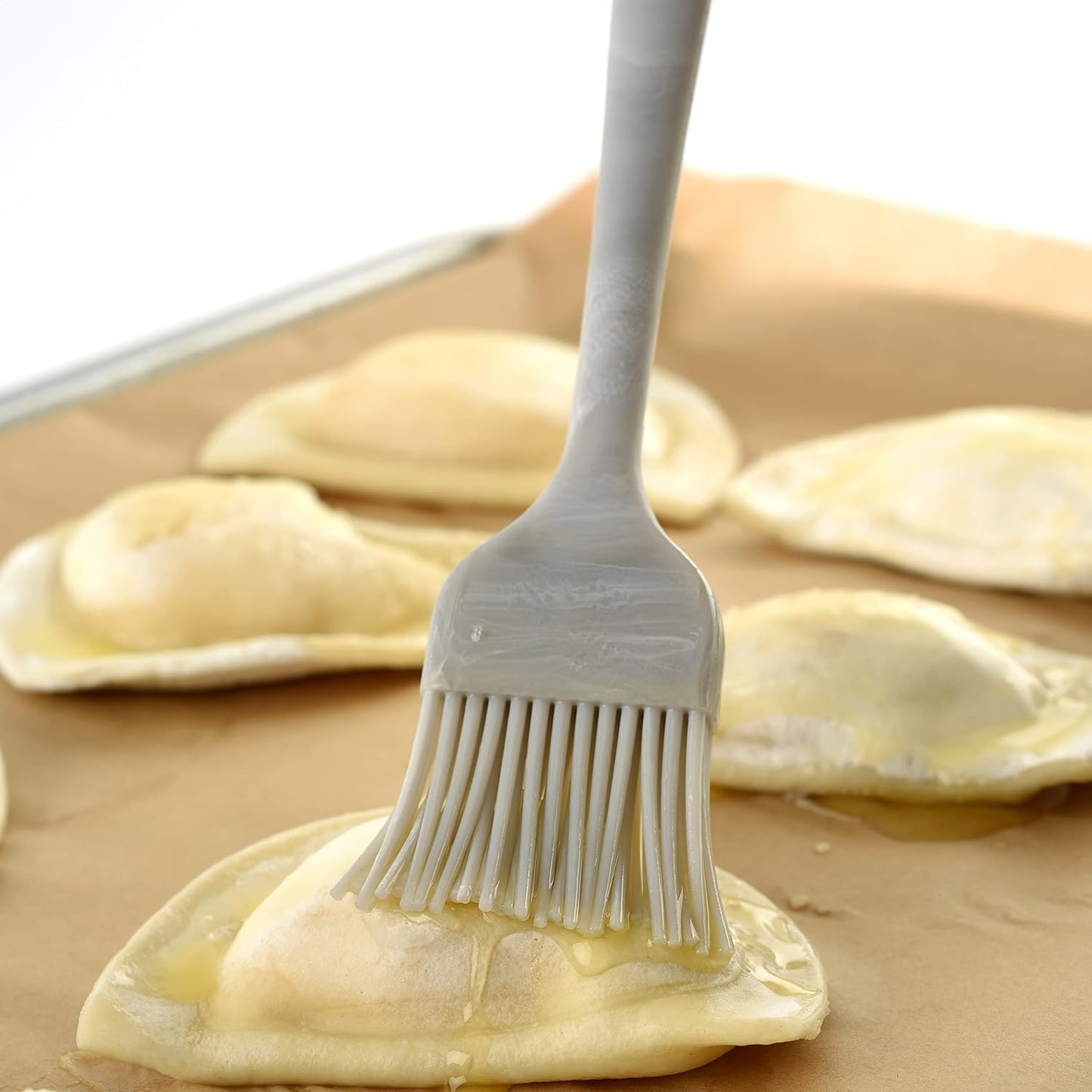 Silicone Mini Pastry Brush, Marble 8.25" x 1.88" x .5"