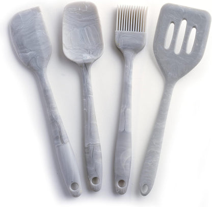 Silicone Mini Pastry Brush, Marble 8.25" x 1.88" x .5"
