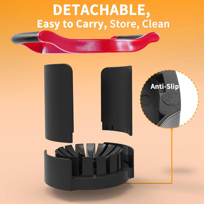 Newness 5.12-In Extra Large Apple Slicer, 16-Blade Cutter