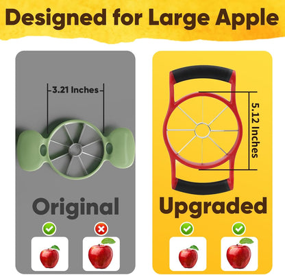 Newness 5.12-In Extra Large Apple Slicer, 16-Blade Cutter