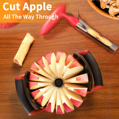 Newness 5.12-In Extra Large Apple Slicer, 16-Blade Cutter