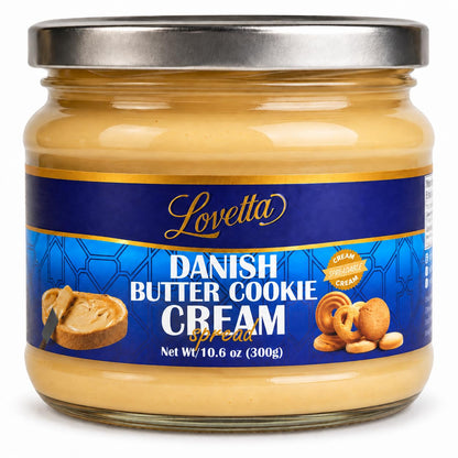 Lovetta Dubai Filling Pistachio & Knafeh 10.6oz (300g) Jar – Dubai Chocolate Bar Spread, Rich Pistachio & Knafeh Cream, Gourmet Filling for Desserts, Pastries & Kataifi Bars – Ready to Use