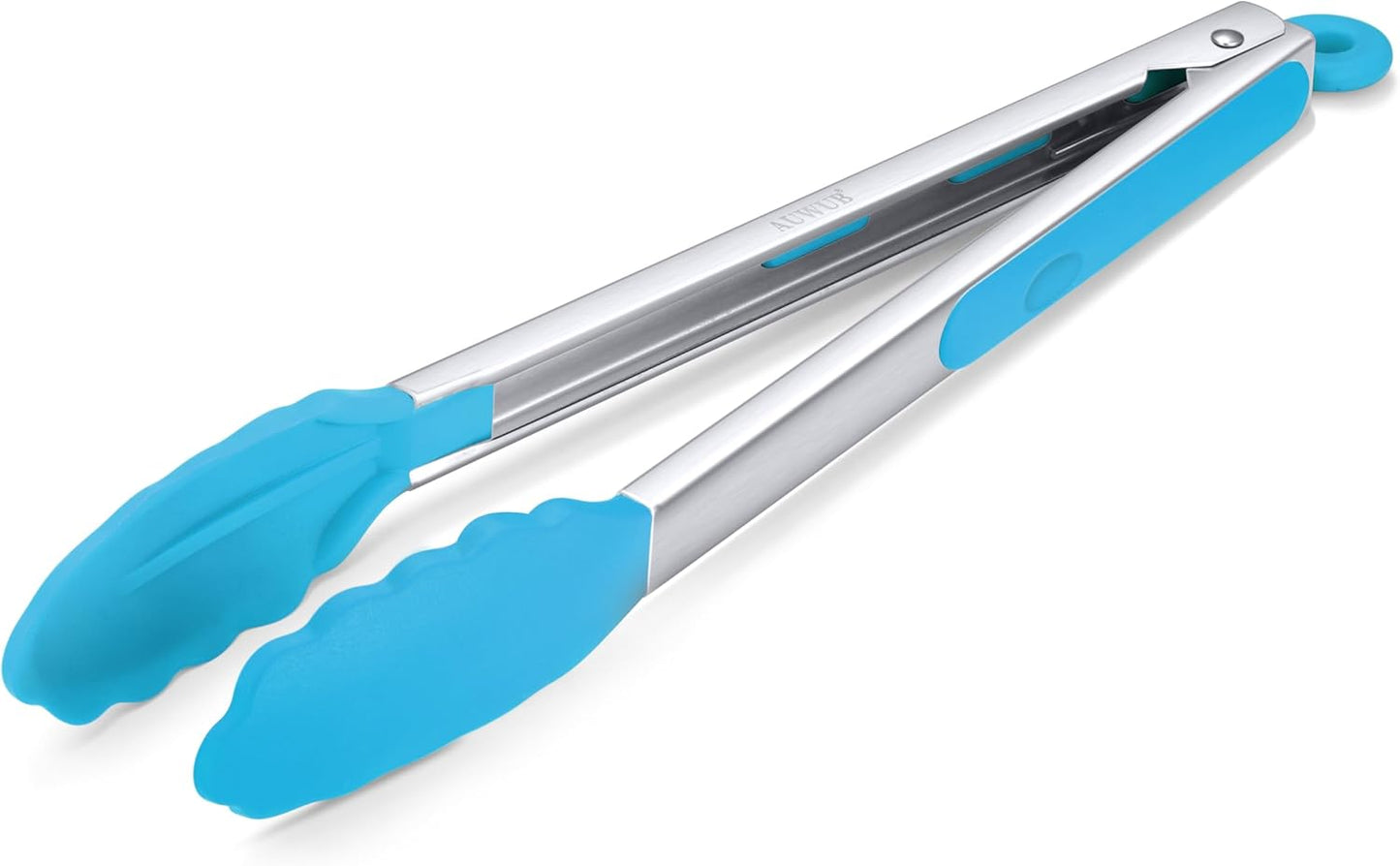 2-Pack Silicone Kitchen Tongs, 9 & 12 Inch, Non-Slip Cooking Set | Food Grade Silicone,BPA Free,Heat Resistant,Non-Slip Grip,Dishwasher Safe,For Daily & BBQ Use