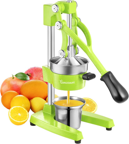 Cast Iron Manual Juicer for Orange Lemon Citrus Fruit & Lime