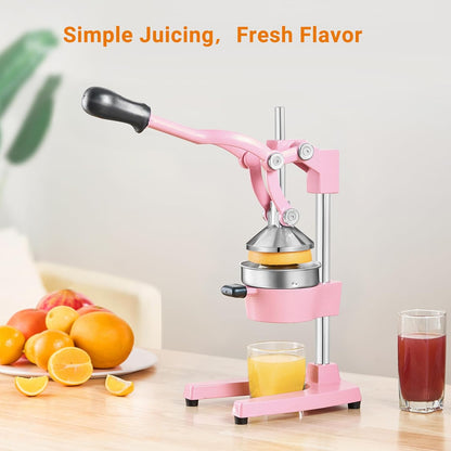 Cast Iron Manual Juicer for Orange Lemon Citrus Fruit & Lime