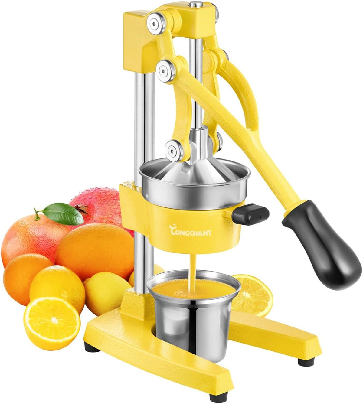 Cast Iron Manual Juicer for Orange Lemon Citrus Fruit & Lime