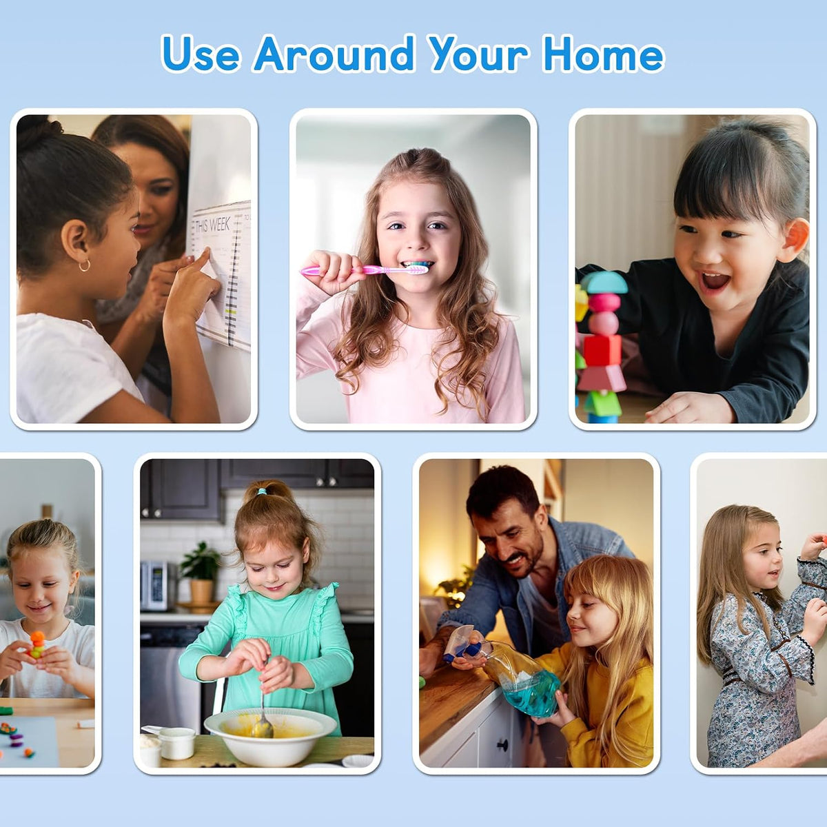 2-in-1 Visual Timer & Magnetic Visual Schedule for Kids