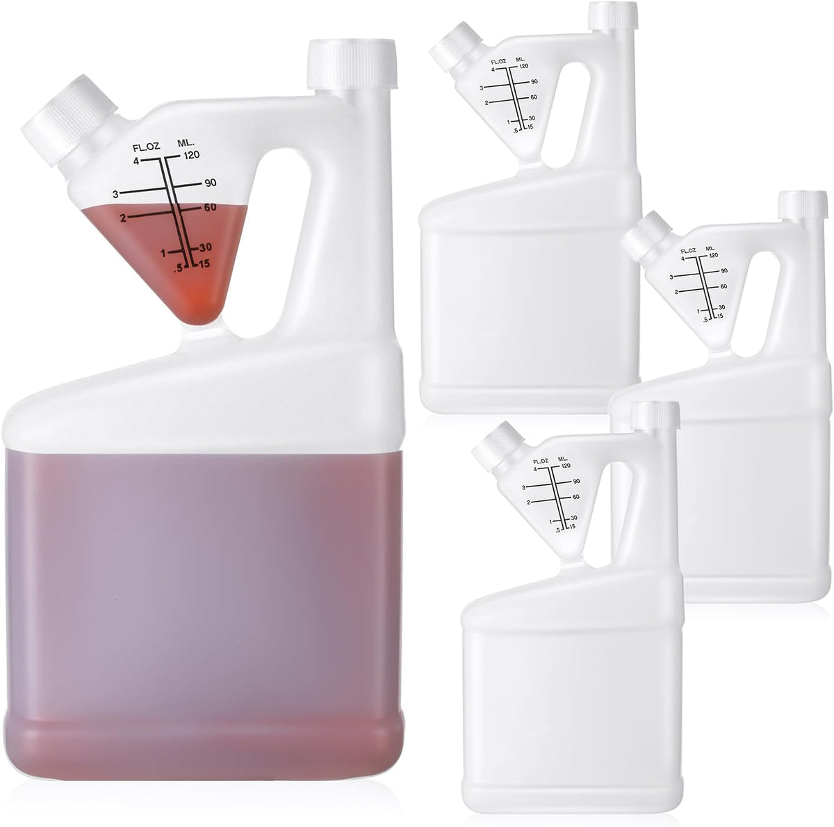 1 Pcs 32oz Tip Measure Container Tip and Pour Measuring Cup, 32oz